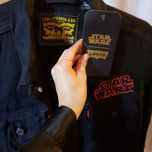 Rare Levis Premium Darth Vader Jacket 